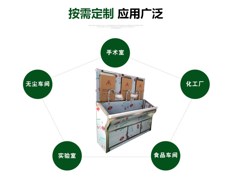 三人位洗手池,不锈钢双槽水池,医用洗手池,脚踏洗手池,感应洗手池 三人位洗手池,不锈钢双槽水池,医用洗手池,脚踏洗手池,感应洗手池